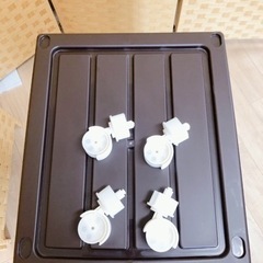 【引取】①② 3段衣装ケース 衣類ケース 収納棚 グリーン緑の画像