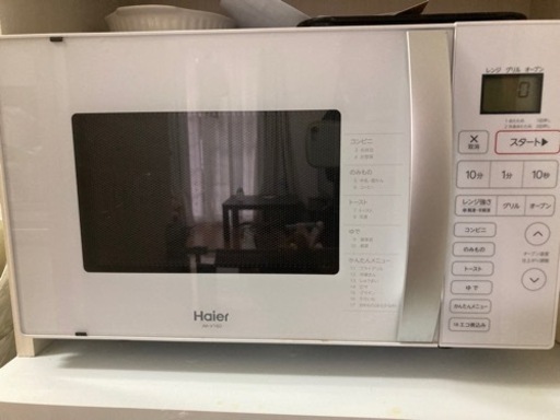 【取引成立中】電子レンジ　グリルオーブン　Haier 2019年度製