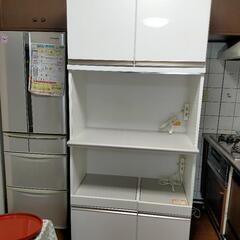 【再値下げ！】キッチンボード　モイス2段　電源タップ2箇所