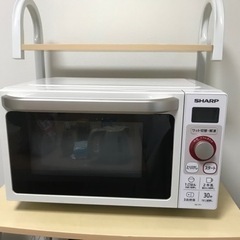 決定　SHARP 電子レンジの画像