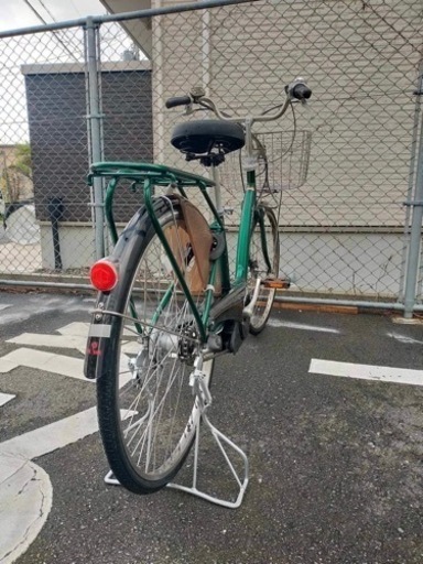 緑電動自転車