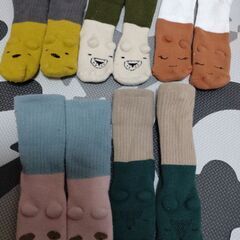 子供用靴下 ８足 アンパンマン他 12〜15cmの画像