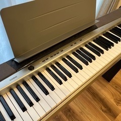 【受渡決定しました】【無料】電子ピアノ　CASIO PriviA PX-120の画像