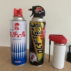 ゴキジェットプロ、キンチョール、ゴキプッシュプロ