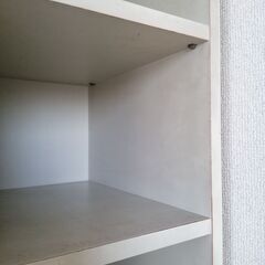 限定特価【三連休ラストチャンス！】☆大容量☆木製収納棚(ホワイト)の画像