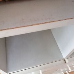 限定特価【三連休ラストチャンス！】☆大容量☆木製収納棚(ホワイト)の画像