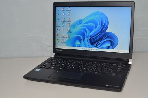 中古良品ノートパソコン Windows11+office 爆速SSD128GB 東芝 R73/D core i5-6300U/メモリ8GB/13.3インチ/無線内蔵