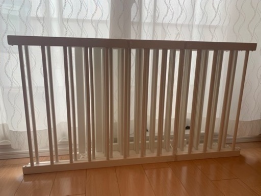 フォルスカベビーサークル【工具不要】ホワイト　フォルスカジョイントプレイペンネオ