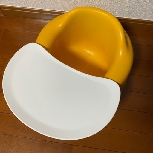 Bumbo イエロー 箱付き プレートレイセット｜ミモザイエロー イエロー 【バンボ】テーブル・腰ベルト付き　イエロー
