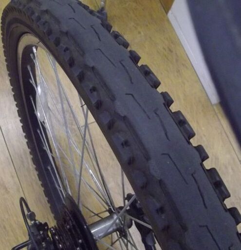 26インチ  ハマー 折り畳み 自転車 6段切替 折り畳み式 マウンテンバイク型 イエロー HUMMER 札幌市 厚別区