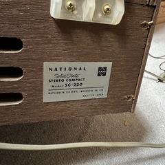 レコードプレーヤー　ナショナルの画像