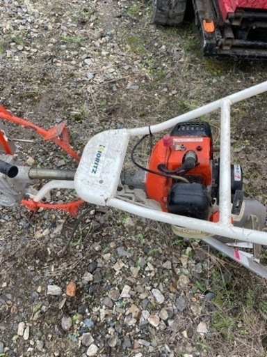 共立 エンジン式 水田 溝切り機 MKSE332【エンジン始動】