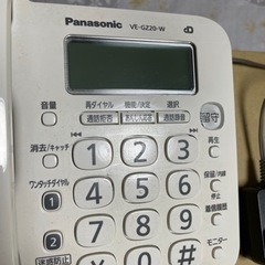 Panasonic 電話機、子機セットの画像
