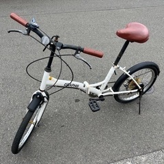 【値下げ‼️】GRAPHIS折りたたみ自転車