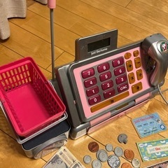 レジスター　女の子　おままごと　おもちゃの画像