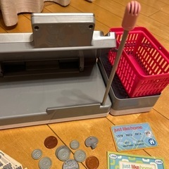 レジスター　女の子　おままごと　おもちゃの画像