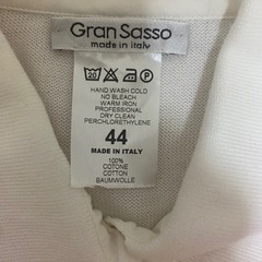 GRAN SASSO グランサッソ　ポロシャツの画像