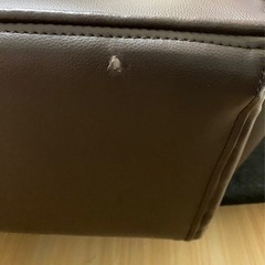 茶色のソファー🪑の画像