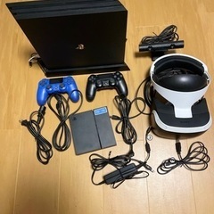 PS4 Pro 1TB・PSVRセット