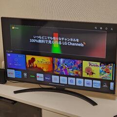 中古美品　LG 43型 43NANO75JPA IPS LG NanoCell 43