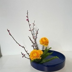 いけばな(小原流) 1回1,000円でカジュアルに生けてみませんか‼︎の画像