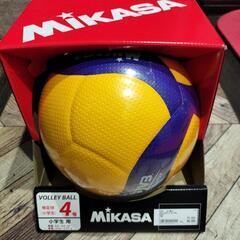 MIKASA バレー4号 検定球 黄/青 V400W