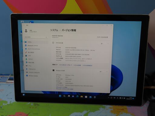 JC04276 マイクロソフト Surface Pro6 第8世代 Windows11 タッチ office