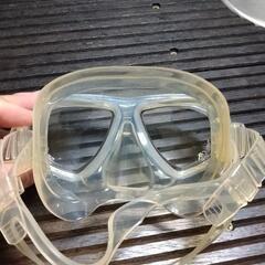 度入りシュノーケリングマスク、シューノーケルセットの画像