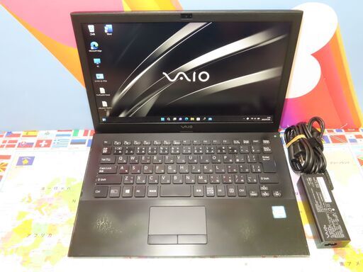 JC0637 ソニー VAIO VJS131C11N 13.3型 FHD ノートパソコン office Win11