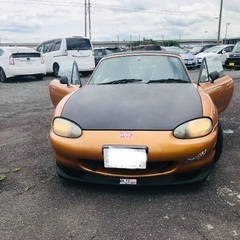 下取りも可能 💫🚗 ロードスター M パッケージ NB6C 1999 年。走行距離125000km。車検 R6/12 価格はコミコミです💫の画像