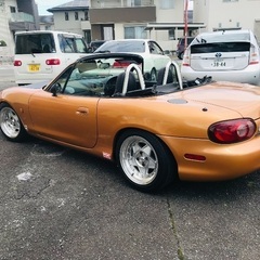 下取りも可能 💫🚗 ロードスター M パッケージ NB6C 1999 年。走行距離125000km。車検 R6/12 価格はコミコミです💫の画像
