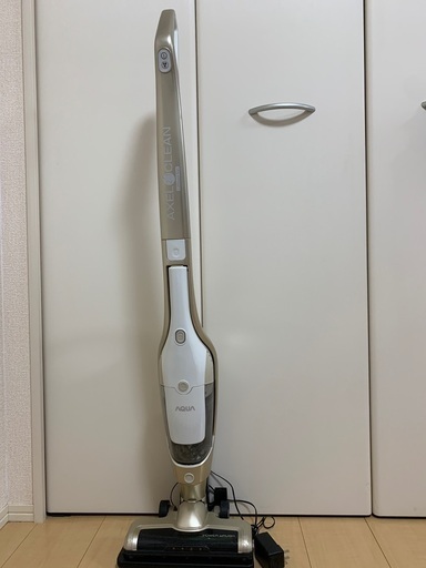 掃除機 AQUAコードレススティッククリーナー　三段ボックス