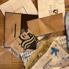 袋　包装紙　透明な袋　多数　ネットフリマ　フリマなどにの画像