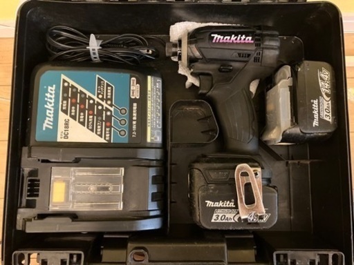 マキタ14Vインパクトドライバー　フルセット余った時間のDIYにいかがですか？値下げしました。