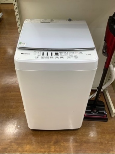ハイセンスの洗濯機が入荷しました！