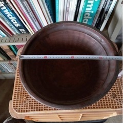 【値下げしました】平らな陶器の画像