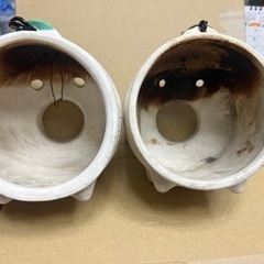 豚の香取線香入れ！二個の画像