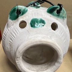 豚の香取線香入れ！二個の画像