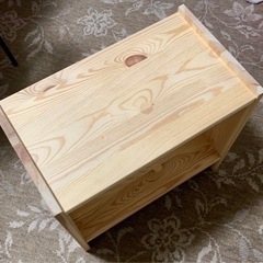 IKEA 無塗装 ローシェルフ1台
