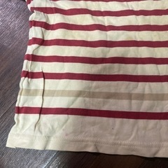 100 可愛いTシャツ2枚セット❣️消防車　ボーダーの画像