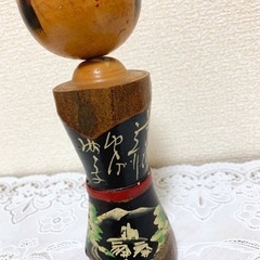 【昭和レトロ】こけし 若山牧水 短歌  創作こけし 伝統こけしの画像