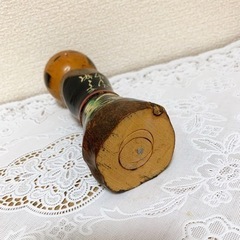 【昭和レトロ】こけし 若山牧水 短歌  創作こけし 伝統こけしの画像
