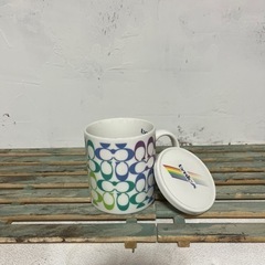 COACH  蓋付き　カップ