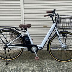 新品★未使用　電動アシスト自転車  折り畳み式 26インチ 型式認定取得  パールホワイト