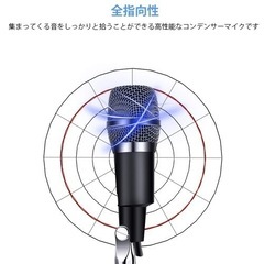 【未使用新品】コンデンサーマイク/全指向性の画像