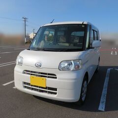 タント パールホワイト　車検１年　乗って帰れます　ETC　ナビ　...