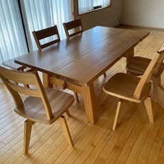【締切】 7月11日まで テーブル チェア 長イス セット 