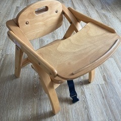 大和屋　アーチ　ローチェア　ベビーチェア　折りたたみ可の画像