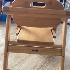 大和屋　アーチ　ローチェア　ベビーチェア　折りたたみ可の画像