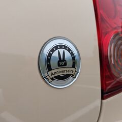 ウサギだらけ☆内外装キレイなベージュのラパン☆車検も長いやん！！10thアニバーサーリー☆スマートキー2個付き☆キャッシュレス決済可能の画像